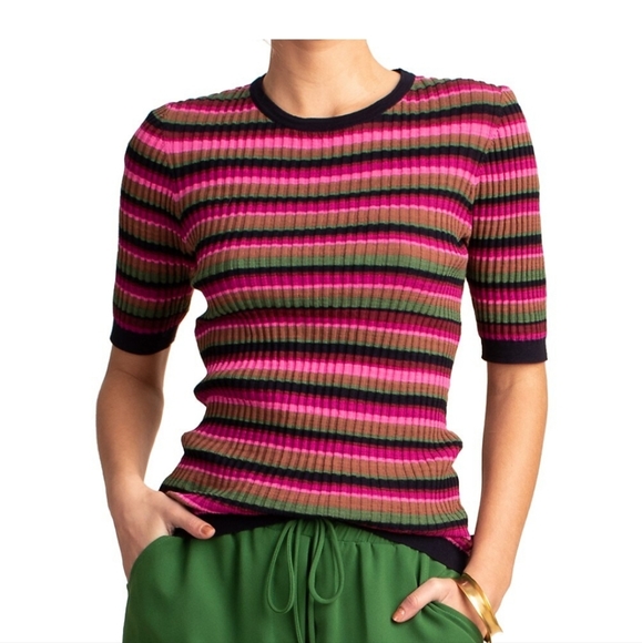 Trina Turk Striped Sweater - Picture 3 of 6